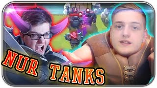 TRYMACS NUR TANK CHALLENGE  Clash Royale Lets Play  Deutsch German [upl. by Ettennad]