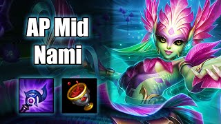 AP Nami Mid  Electrocute Nami Mid vs Yasuo  Full Game  Off Meta League of Legends [upl. by Nuawd]