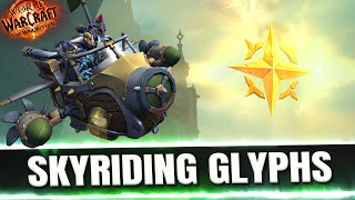 Skyriding ALL GLYPHS Guide The War Within  Swarmite Skyhunter Mount Guide [upl. by Demeter]