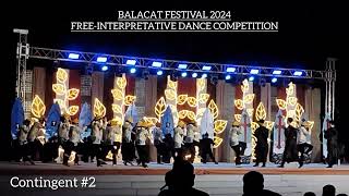 BALACAT FESTIVAL 2024 FREEINTERPRETATIVE DANCE COMPETITION  MABALACAT CITYPAMPANGA [upl. by Eimme]