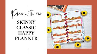 Plan With Me  In My Skinny Classic Happy Planner  June 2023 [upl. by Hayarahs]