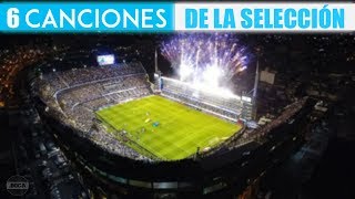 6 CANCIONES de la Selección Argentina  PuntoBoca [upl. by Isewk]