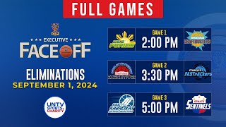 LIVE FULL GAMES UNTV Cup Executive FaceOff at FilOil EcoOil Centre San Juan City  Sep 01 2024 [upl. by Swor]