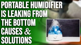 My Portable Humidifier Is Leaking from the Bottom – Reasons and Quick Solutions [upl. by Idihsar]