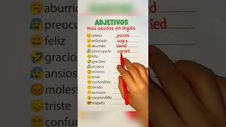 Adjetivos en inglés [upl. by Yajiv]