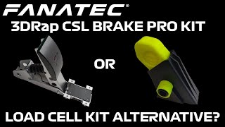 Fanatec CSL Pedal Mods by 3DRap  Load cell kit alternative [upl. by Akiner233]