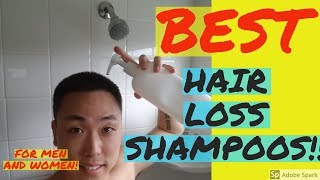 BEST 5 SHAMPOOS FOR HAIRFALL [upl. by Akimaj344]