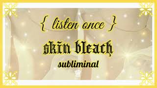 𝐒𝐍𝐎𝐖 skinbleaching paleness subliminal ✧ 𝙡𝙞𝙨𝙩𝙚𝙣 𝙤𝙣𝙘𝙚 𝙧𝙖𝙞𝙣 𝙫𝙚𝙧 •̩̩͙ 𝒬𝒮 [upl. by Leaffar]