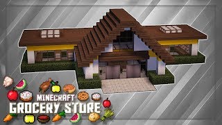 Minecraft How To Build A Grocery Store [upl. by Gwen]