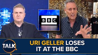 quotFK THE BBCquot  Furious Uri Geller Says Broadcaster Has LOST Moral Compass Over Israel [upl. by Magnien]