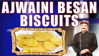 AJWAINI BESAN BISCUITS II अज्वैनी बेसन बिस्कुट II BY F3 BACHELORS COOKING II [upl. by Repmek]