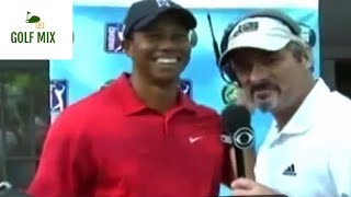 Funniest David Feherty amp Tiger Woods Moments [upl. by Eseilenna]