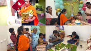 Birthday Celebration  இப்படி எல்லாரும் சேந்து Celebrate பண்ற சந்தோசமே வேற  MrsAbi [upl. by Kappenne682]