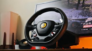 100 Budget Racing wheel Thrustmaster T80 Ferrari 488 GTB Edition  ASMR [upl. by Kruger]