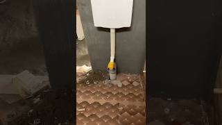 ￼￼ concealed cistern tank install plumber work fitting hardwork viralshort [upl. by Francesco]