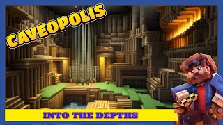 A New Kind Of Stoneblock Adventure  Minecraft Caveopolis Modded 1182 Questing StoneBlock [upl. by Noivax]