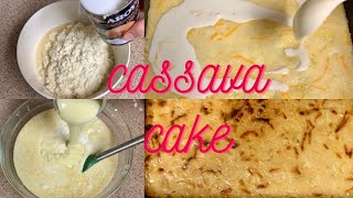 Easy Cassava Cake Recipe Using Frozen Grated Cassava [upl. by Arakaj722]