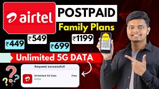 Airtel Postpaid New Plans  Family Plans  Hidden Charges Explained [upl. by Stan]