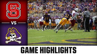 NC State vs East Carolina  ACC Football Highlights 2022 [upl. by William]