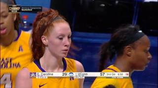 UConn Womens Basketball vs East Carolina Highlights  AAC Tournament [upl. by Nesyla]