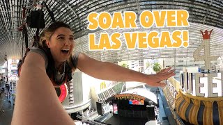 Take Flight Over Las Vegas on the SlotZilla Zipline [upl. by Marbut]