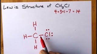 How to Draw the Lewis Structure of CH3Cl chloromethane [upl. by Bihas]