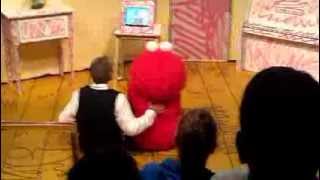 Elmo and Mr Noodle at Sesame Place and Shresth [upl. by Aoniak]