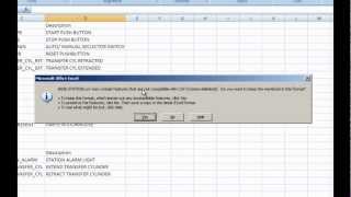 PLC Programming Create a CSV file [upl. by Ikkin]