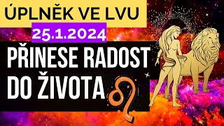 Úplněk ve Lvu 25124  horoskop dle astrologie hlas Ondřej Brož tipy pro osobní rozvoj [upl. by Ehtiaf932]