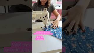 Calcador guia de matelassê costuracriativa passoapasso sewing [upl. by Tsyhtema]