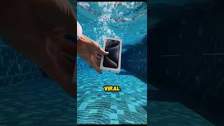 Insane Underwater iPhone Unboxing 🤯 [upl. by Lucretia646]