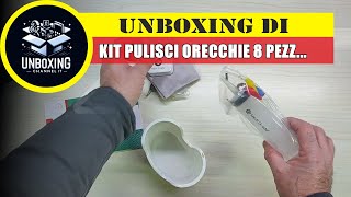 Kit Pulisci Orecchie 8 pezzi – Pulizia Orecchie e Rimozione Cerume by Medi Grade [upl. by Abie753]