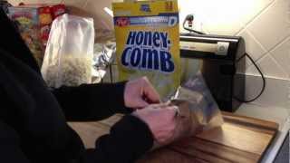 Tip on Sealing Mylar Bags for Food Storage [upl. by Zacek749]