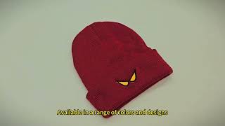 Multicolor Knit Hat Chunky Cuffed Beanie Toque Wholesale Knit Cap Suppliers from China [upl. by Michaelina432]