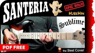 SANTERIA 🤠  Sublime  GUITAR Cover  MusikMan N°183 [upl. by Paradies428]