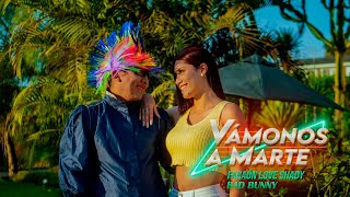 Faraón Love Shady x Bad Bunny  Vámonos a Marte Video Oficial IA [upl. by Hank]