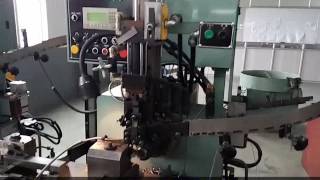 Bearing ring turning lathe machine production line PLC lathe machine [upl. by Ynolem]