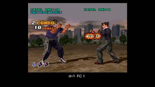 TEKKEN 3 King  secret moves rare custom combos 12 [upl. by Ardnama357]