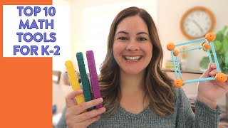 The 10 Best Math Tools for Kindergarten 1st and 2nd Grade  math manipulatives for the classroom [upl. by Sedda7]