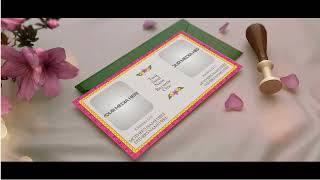 Wedding Invitation Card Model VRTechCreations [upl. by Absalom]