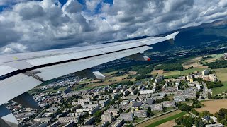 4K Full Flight  Air France  A320  Geneva GVA  Paris CDG [upl. by Nored921]