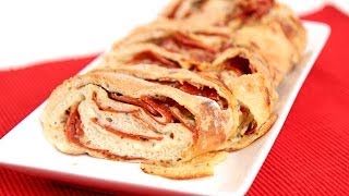 Homemade Pepperoni Bread Recipe  Laura Vitale  Laura in the Kitchen Episode 723 [upl. by Malliw]