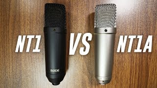 Rode NT1 vs Rode NT1a Comparison Versus Series [upl. by Ner]