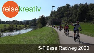 Reisefilm  der 5Flüsse Radweg [upl. by Nnek]