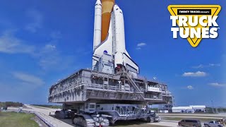 Crawler Transporter for Children  Truck Tunes for Kids  Twenty Trucks Channel  Space Shuttle [upl. by Myriam]