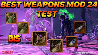 Neverwinter Mod 24  New Weapons vs Lionheart vs Masterwork Testing Bonuses amp Damage 2022 [upl. by Amalee]