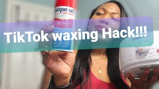 TikTok waxing hack Using Dermoplast Do I recommend [upl. by Eah579]