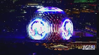 U2 concert uses stunning visuals to open massive Sphere venue in Las Vegas [upl. by Carny]