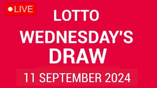 Uk Lotto Live draw results from Wednesday 11 September 2024  lotto draw live [upl. by Noby863]