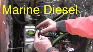 Understanding marine diesel engines Yanmar coolant exchange [upl. by Eedyak316]